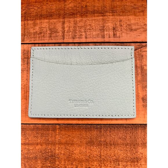Tiffany & Co Handbags - Tiffany & Co Leather Card Case in Tiffany Blue